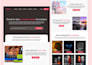 design a unique website or landing page